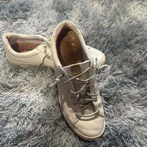 Sperry White Sneakers Lace-Up Comfort